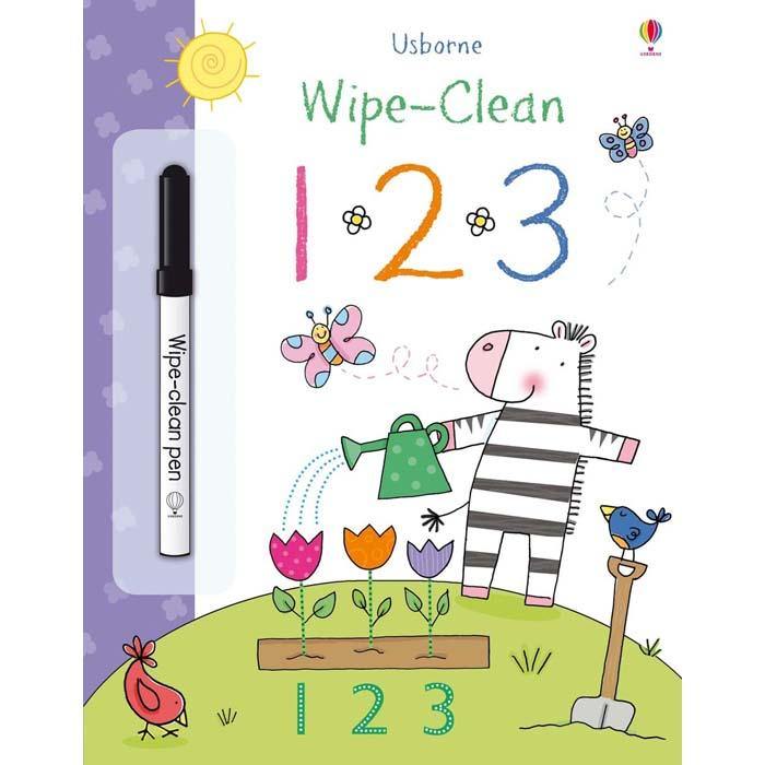 Usborne Wipe-clean get ready for school: abc and 123 Usborne