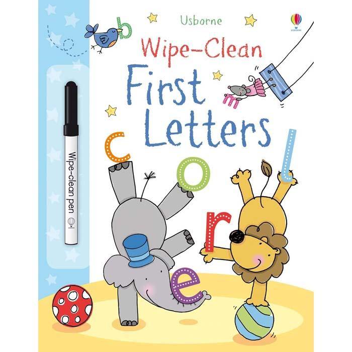 Usborne Wipe-clean first letters Usborne