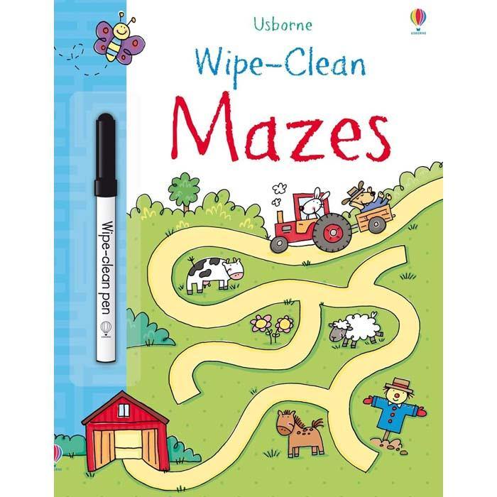 Usborne Wipe-clean mazes Usborne