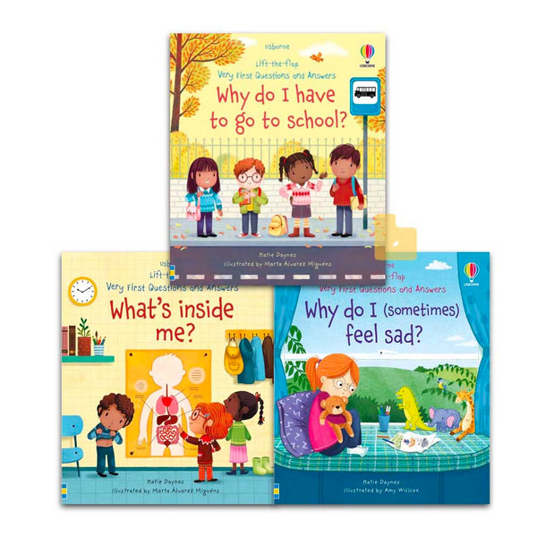 Very First Questions and Answers New Titles Bundle-Nonfiction: 學前基礎 Preschool Basics-買書書 BuyBookBook