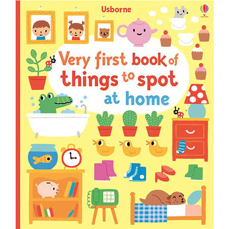 Very first book of things to spot at home Usborne