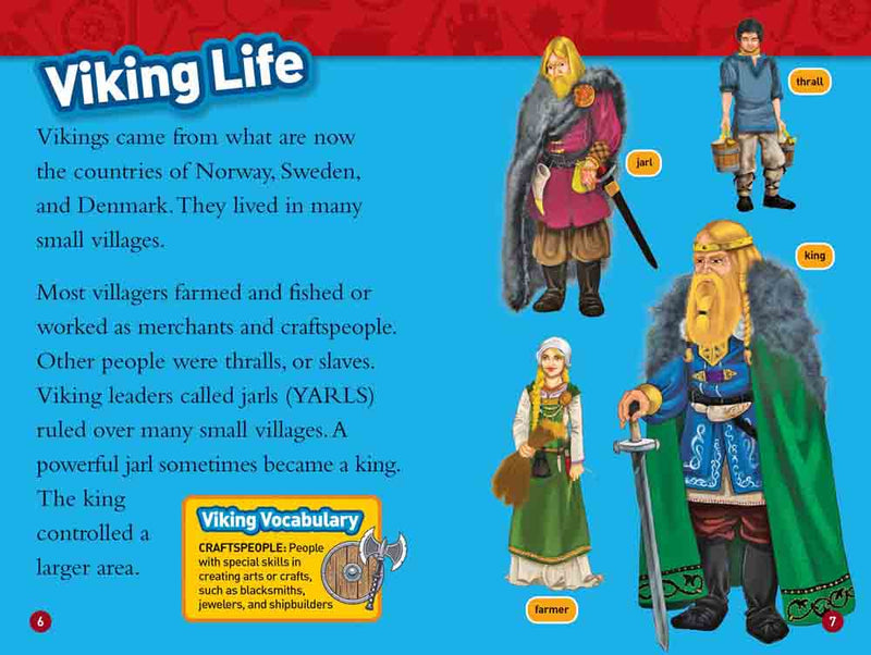 Vikings (L2) (National Geographic Kids Readers) - 買書書 BuyBookBook