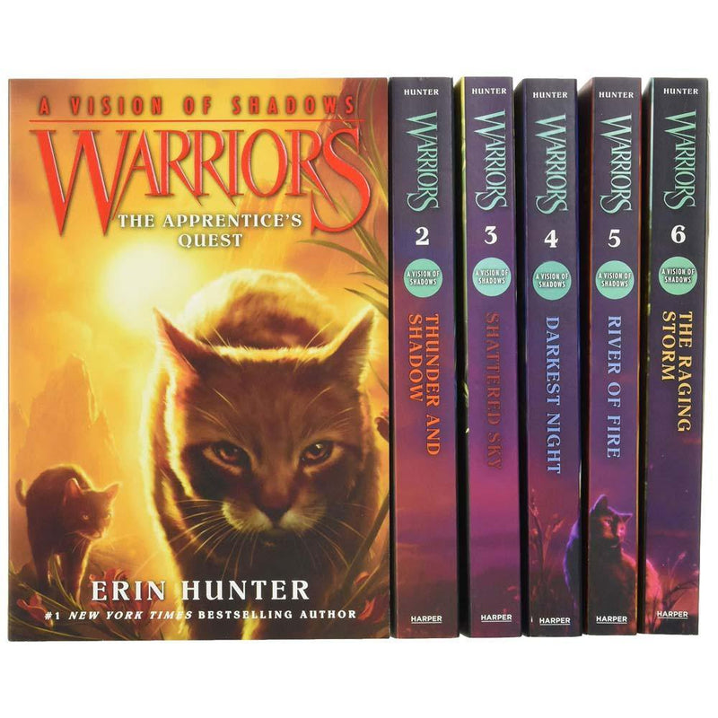 Warriors - A Vision of Shadows Box Set (Paperback) (6 Books) (Erin Hunter) Harpercollins US