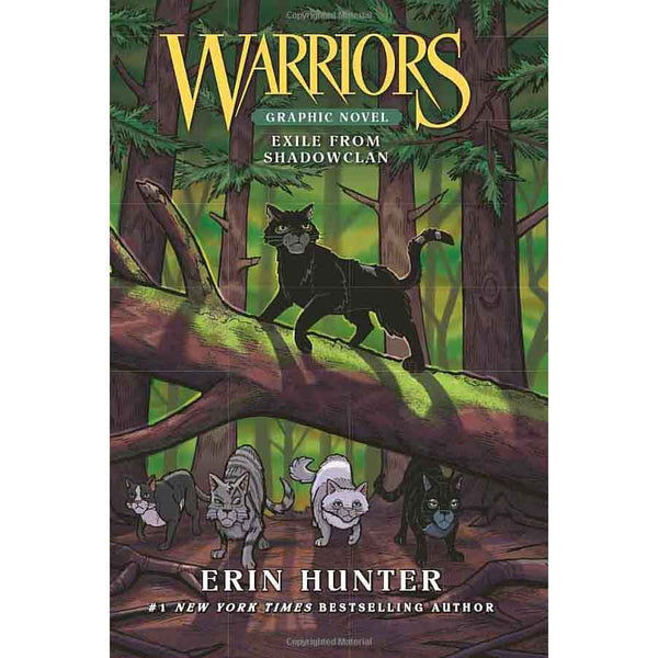 Warriors - Exile from ShadowClan (Graphic Novel) (Erin Hunter) - 買書書 BuyBookBook