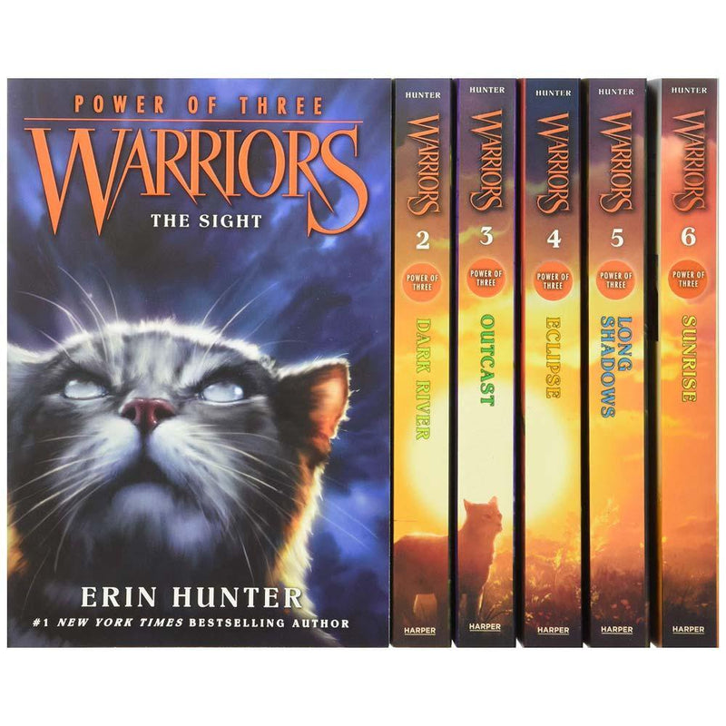 Warriors - Power of Three Box Set (Paperback) (6 Books) (Erin Hunter) Harpercollins US