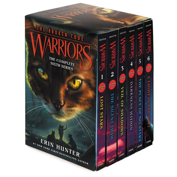Warriors Series 6 The Broken Code Collection (6 Books) (Erin Hunter)-Fiction: 奇幻魔法 Fantasy & Magical-買書書 BuyBookBook