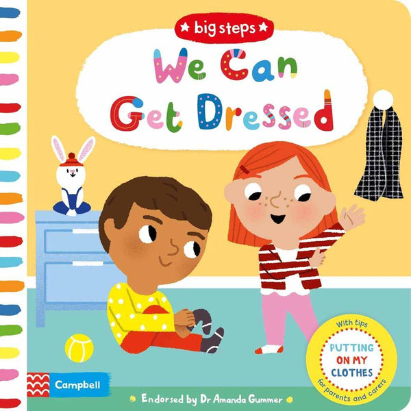 Big Steps - We Can Get Dressed (Board Book) Campbell