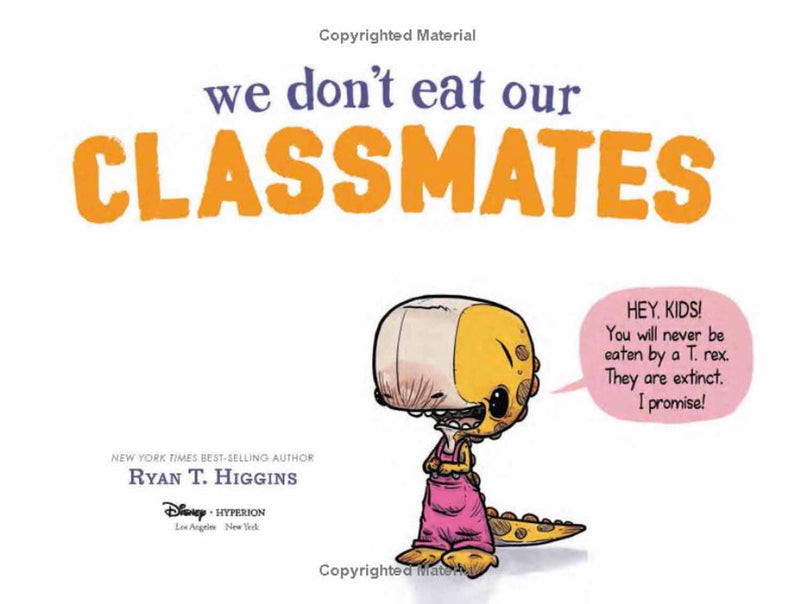 A Penelope Rex Book: We Don't Eat Our Classmates (Disney)-Fiction: 兒童繪本 Picture Books-買書書 BuyBookBook