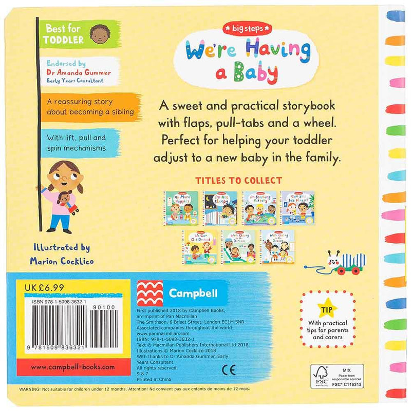 Big Steps - We're Having a Baby (Board Book) Campbell