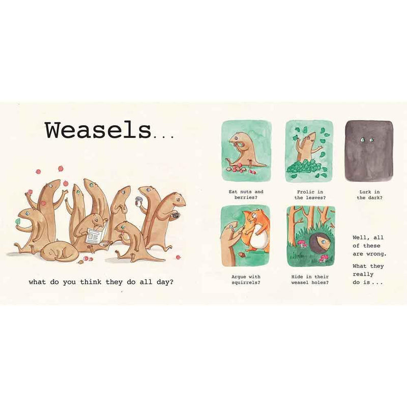 Weasels (Paperback with QR Code) Nosy Crow