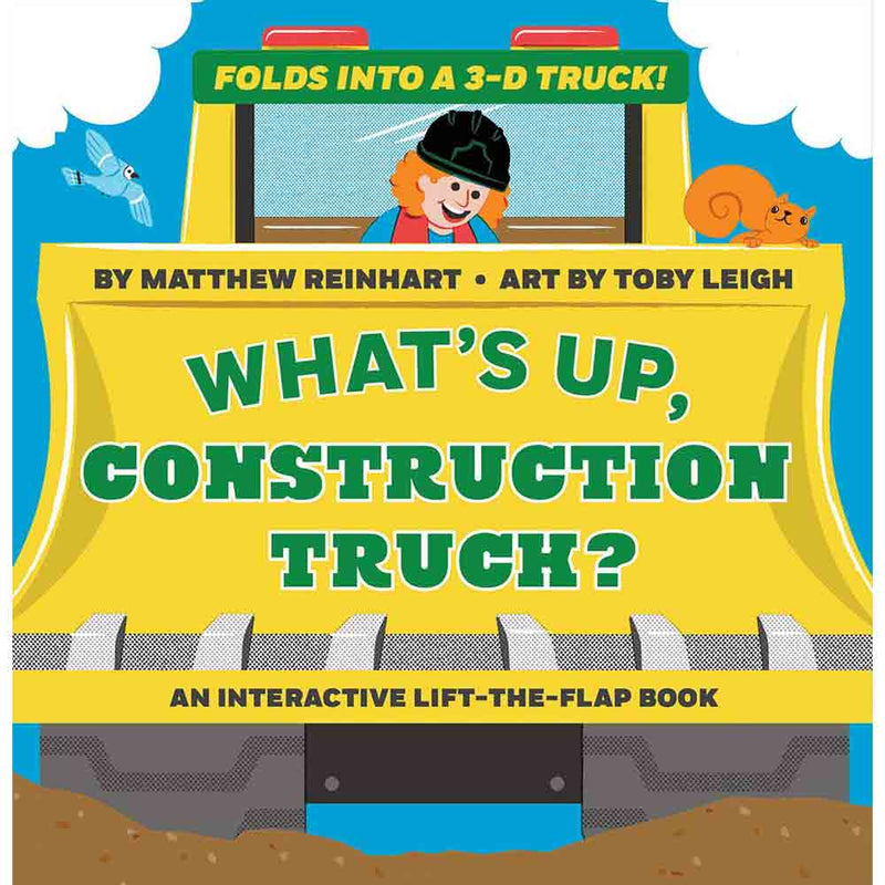 What's Up, Construction Truck? (Board Book) - 買書書 BuyBookBook