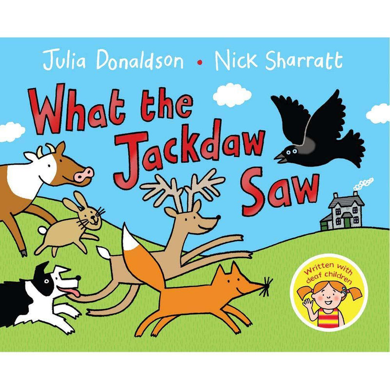 What the Jackdaw Saw (Paperback)(Julia Donaldson)(Nick Sharratt) Macmillan UK