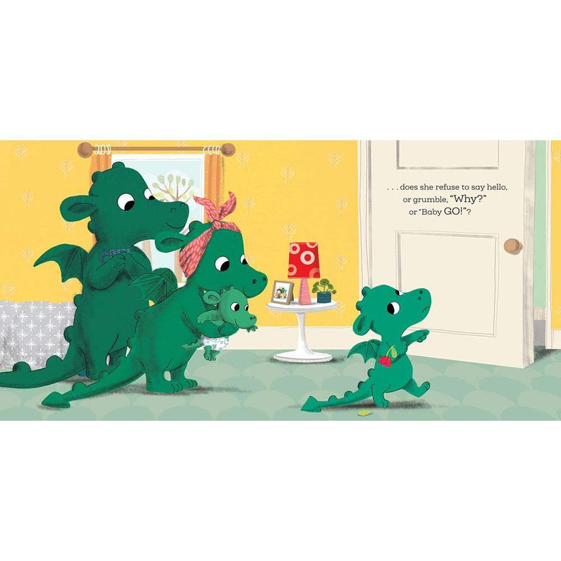 When a Dragon Meets a Baby (Paperback with QR code)(Nosy Crow)(Caryl Hart) Nosy Crow