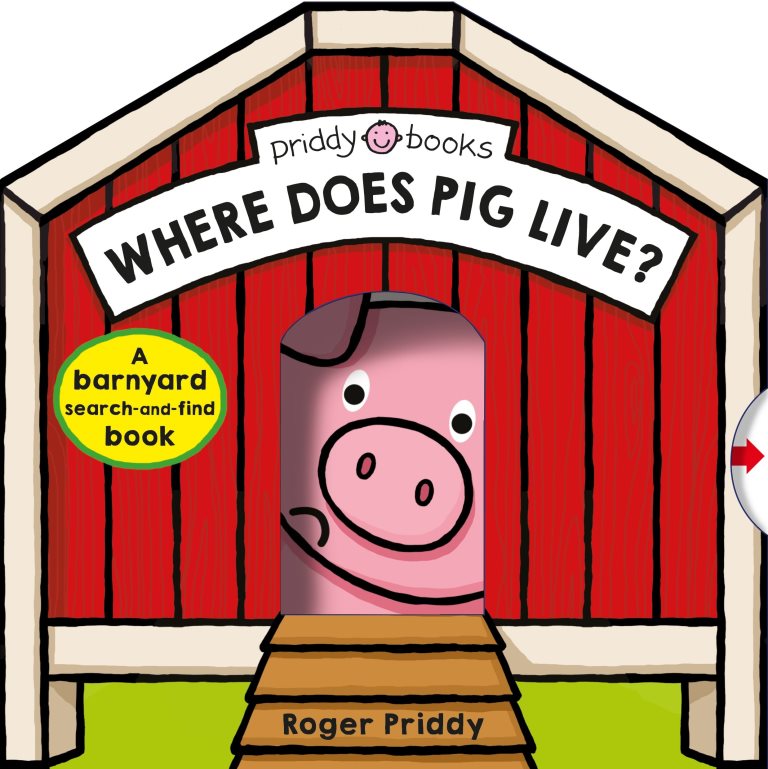 Where Does Pig Live? (Board Book) Priddy