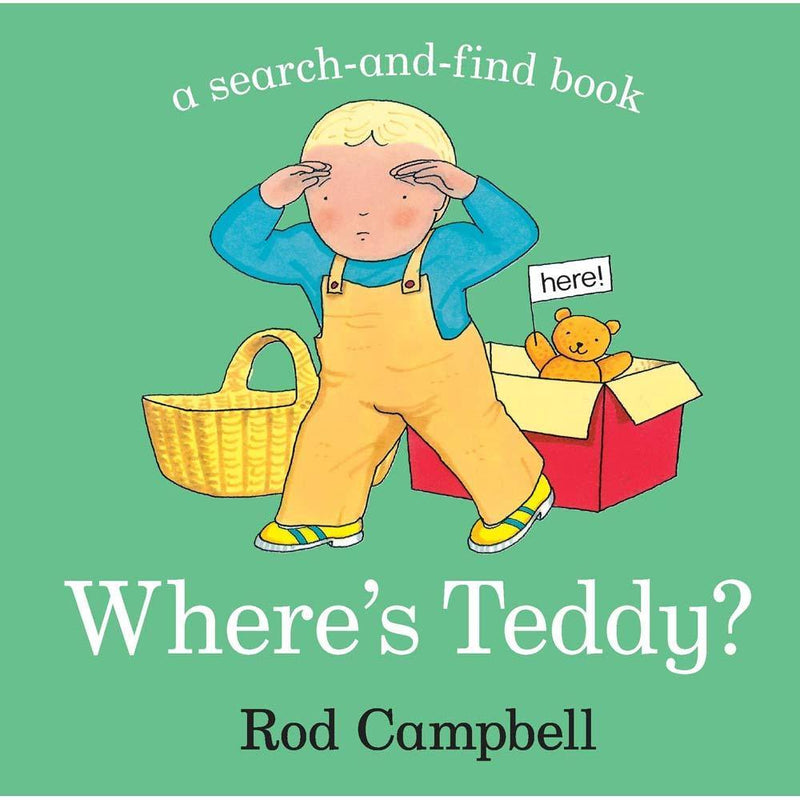 Where's Teddy? (Board Book) (Rod Campbell) Campbell