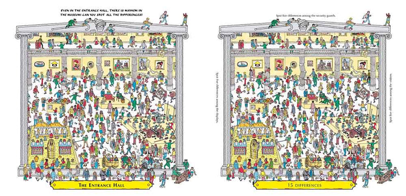 Where's Waldo? Double Trouble at the Museum (aka Where's Wally) - 買書書 BuyBookBook