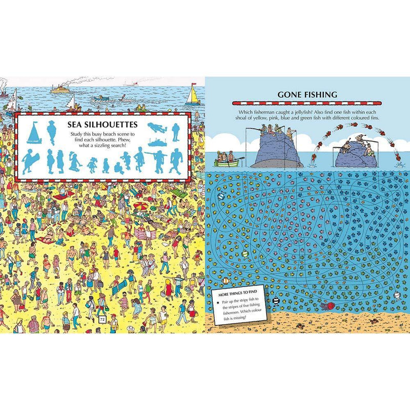 Where's Wally? At Sea Activity Book (Paperback) Walker UK