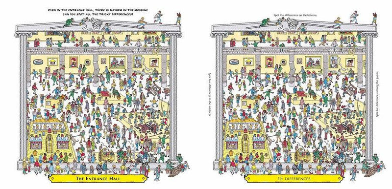 Where's Wally? Double Trouble at the Museum (Hardback) Walker UK