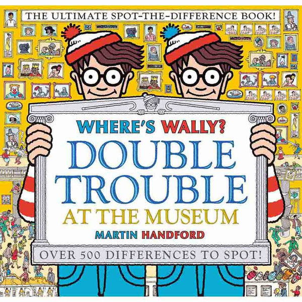 Where's Wally? Double Trouble at the Museum (Hardback) Walker UK