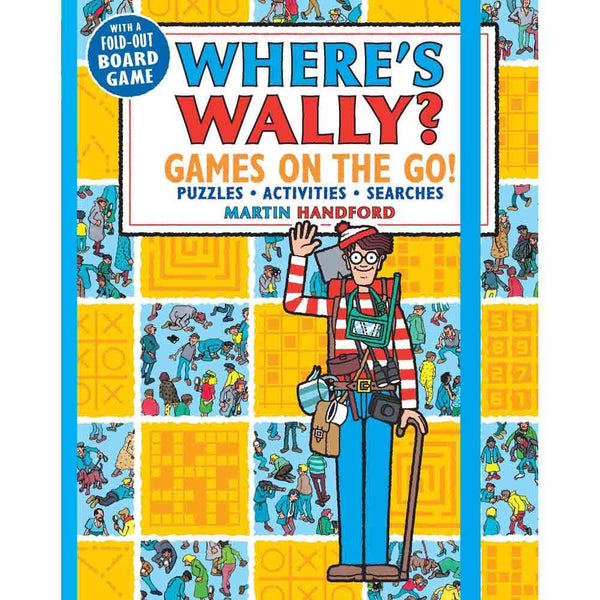Where's Wally? Games on the Go! Puzzles, Activities & Searches (Paperback) Walker UK