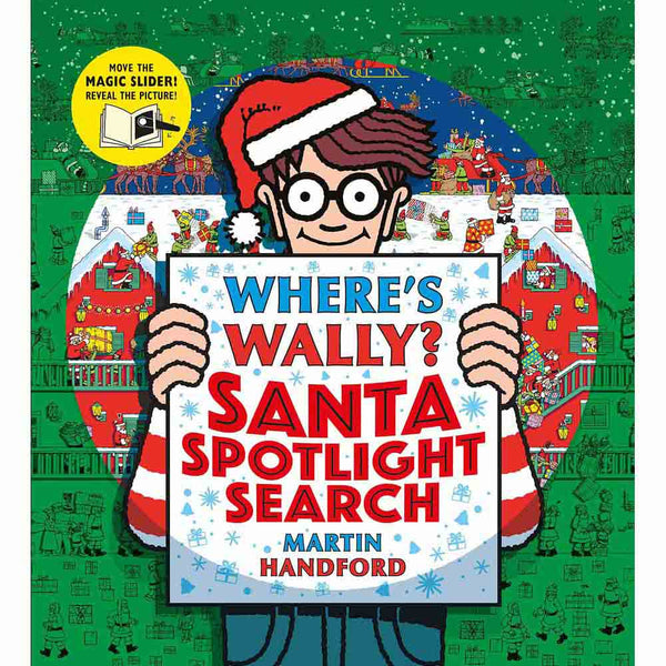 Where's Wally? Santa Spotlight Search (Hardback) Walker UK