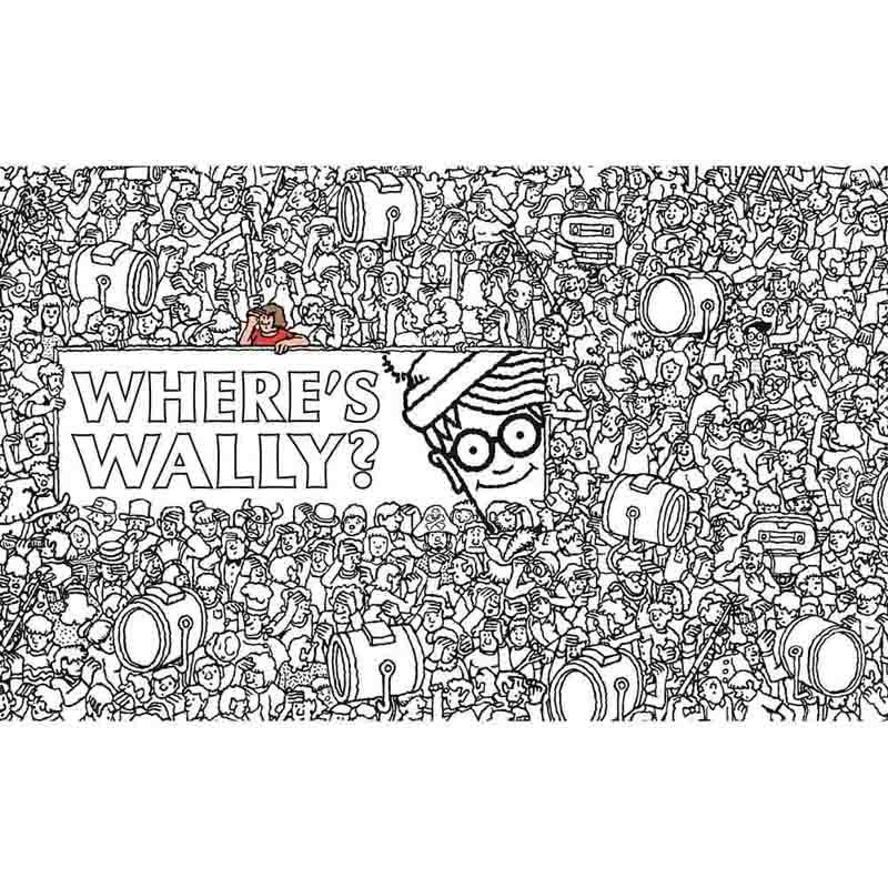 Where's Wally? The Colouring Collection (Paperback) Walker UK