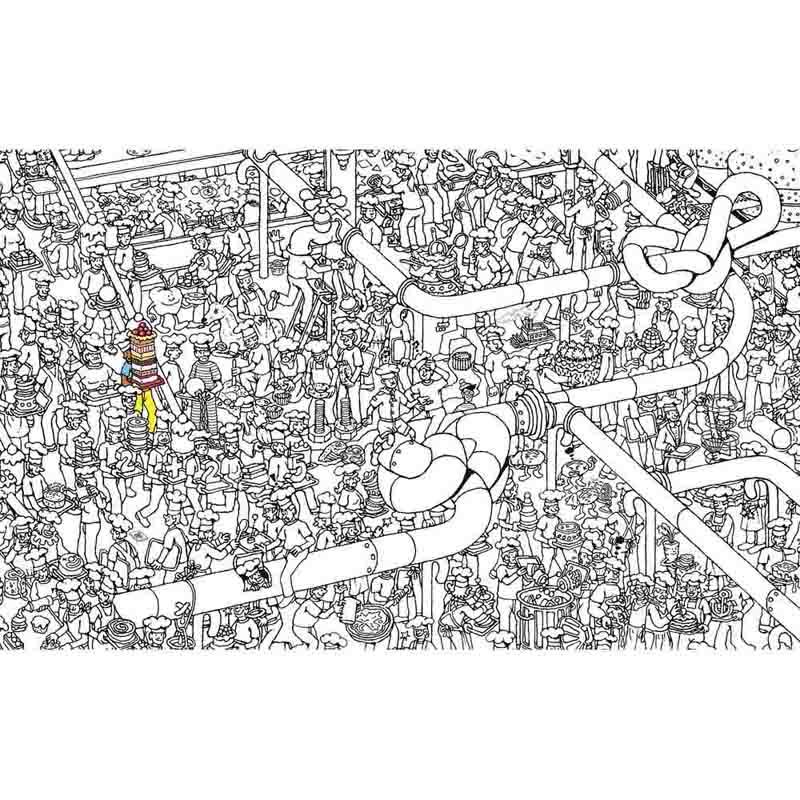 Where's Wally? The Colouring Collection (Paperback) Walker UK