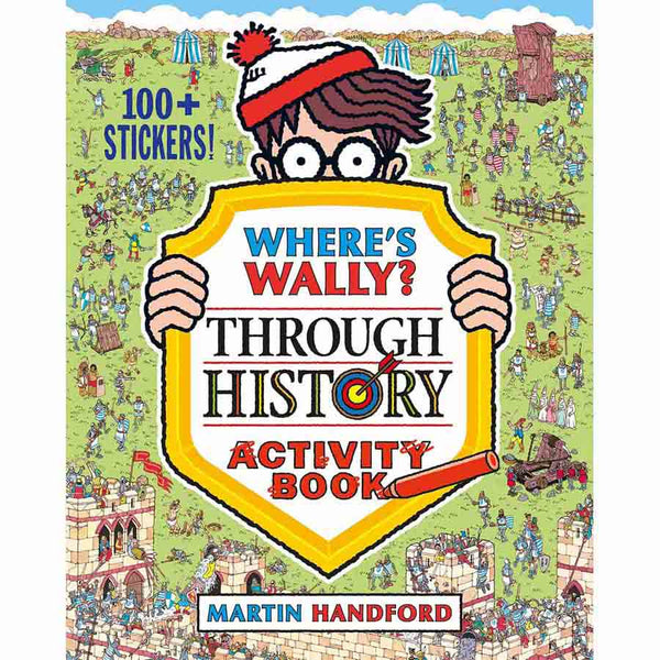 Where's Wally? Through History Activity Book (Paperback) - 買書書 BuyBookBook