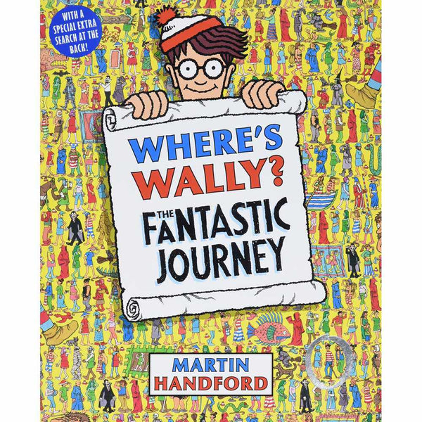 Where's Wally? #03 The Fantastic Journey (Paperback)-Activity: 益智解謎 Puzzle & Quiz-買書書 BuyBookBook