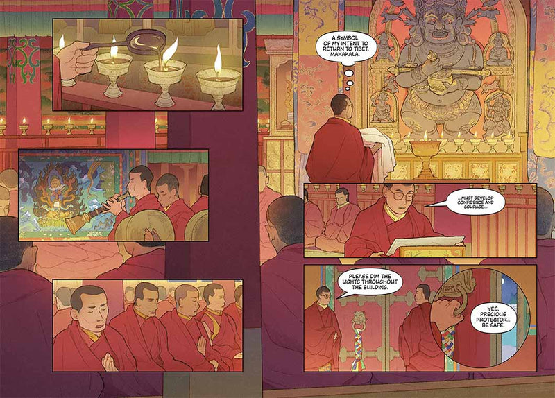 Who Is Tibet's Exiled Leader? The 14th Dalai Lama: An Official Who HQ Graphic Novel (Who | What | Where Series)-Nonfiction: 人物傳記 Biography-買書書 BuyBookBook