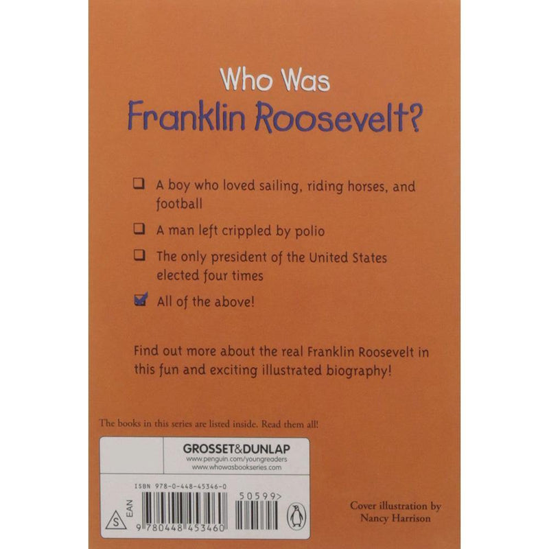 Who Was Franklin Roosevelt? (Who | What | Where Series) PRHUS