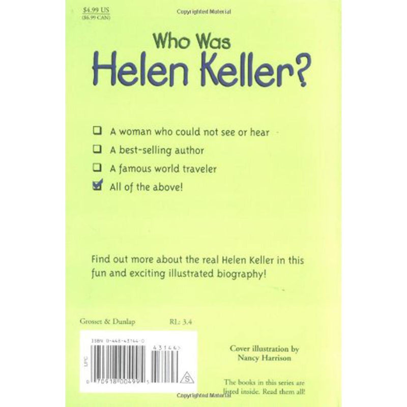 Who Was Helen Keller? (Who | What | Where Series) PRHUS