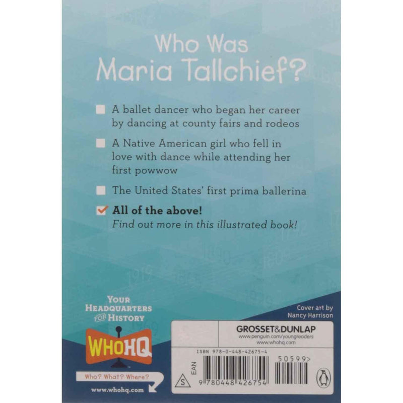 Who Was Maria Tallchief? (Paperback) (Who | What | Where Series) PRHUS