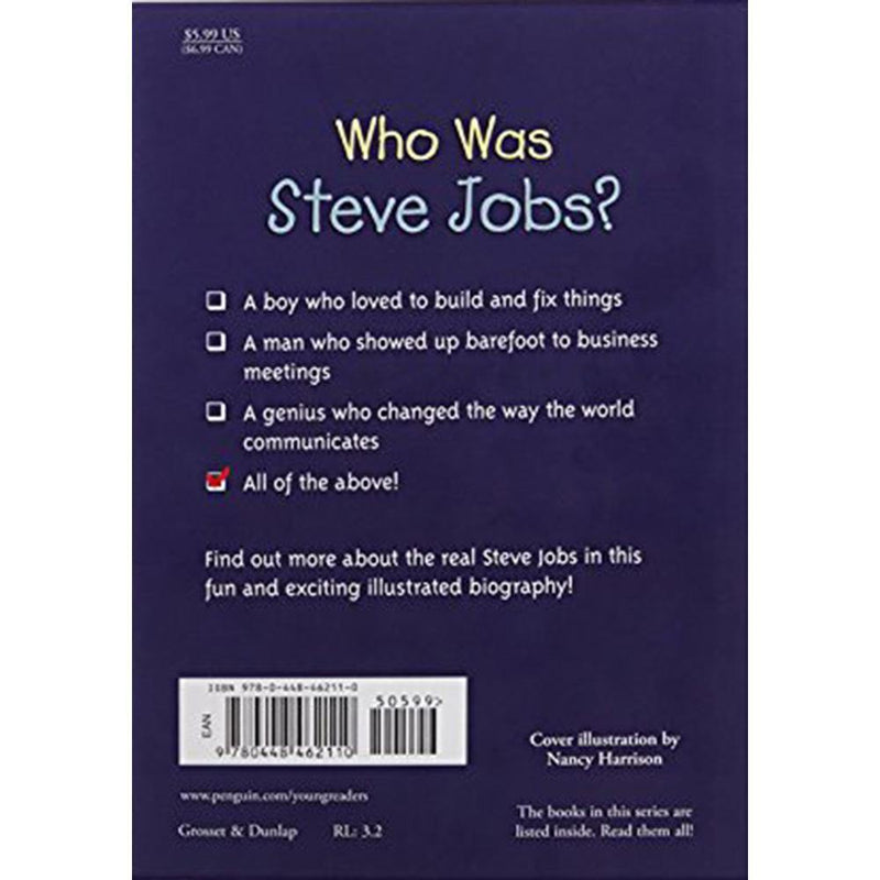 Who Was Steve Jobs? (Who | What | Where Series) PRHUS