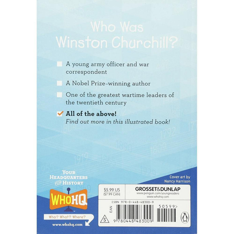 Who Was Winston Churchill? (Who | What | Where Series) PRHUS