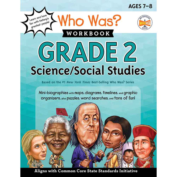 Who Was? Workbook - Grade 2 Science/Social Studies (Who | What | Where Series) - 買書書 BuyBookBook