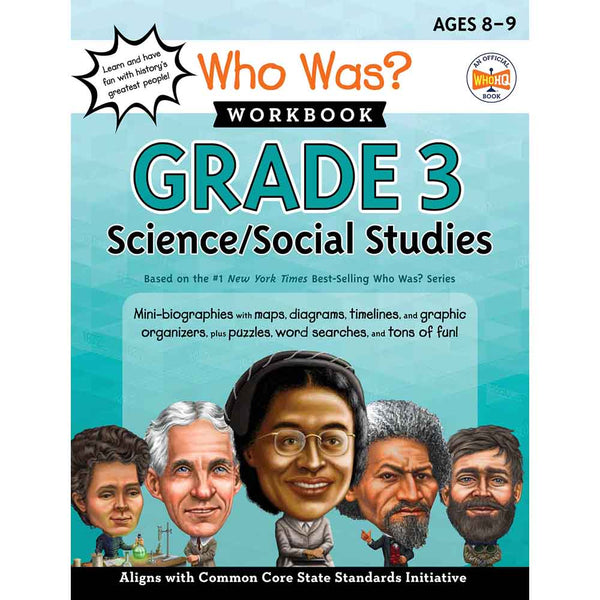 Who Was? Workbook - Grade 3 Science/Social Studies (Who | What | Where Series) - 買書書 BuyBookBook