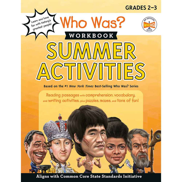 Who Was? Workbook - Summer Activities - 買書書 BuyBookBook