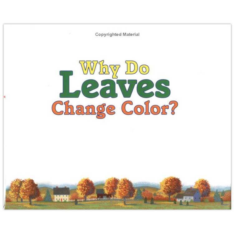Why Do Leaves Change Color? (Paperback) Harpercollins US