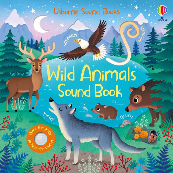 Wild Animals Sound Book Usborne