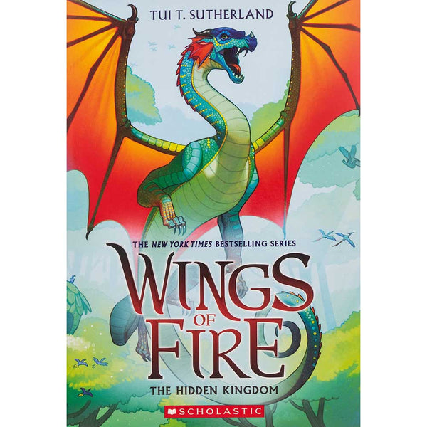 Wings of Fire #03 The Hidden Kingdom (Tui T. Sutherland)-Fiction: 歷險科幻 Adventure & Science Fiction-買書書 BuyBookBook