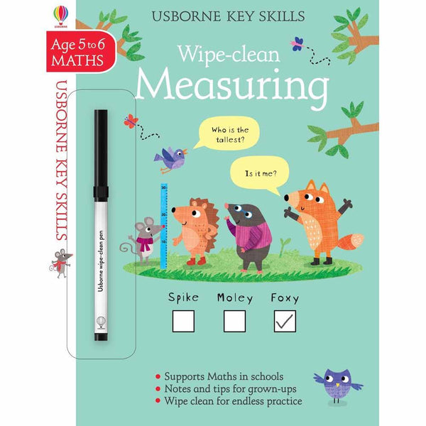 Wipe-Clean Measuring (Age 5-6) Usborne