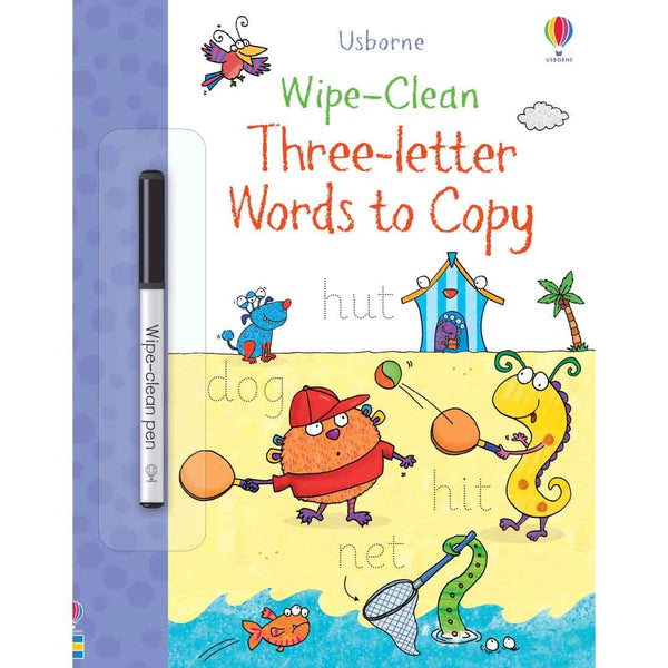 Wipe-Clean Three-Letter Words to Copy - 買書書 BuyBookBook