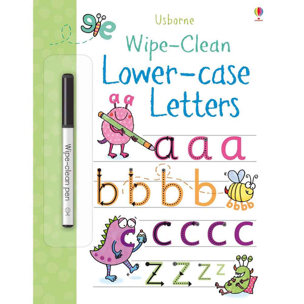 Wipe-clean Lower-case Letters - 買書書 BuyBookBook