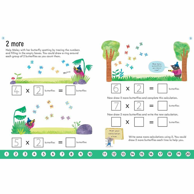 Wipe-clean Times Tables (Age 5-6) Usborne