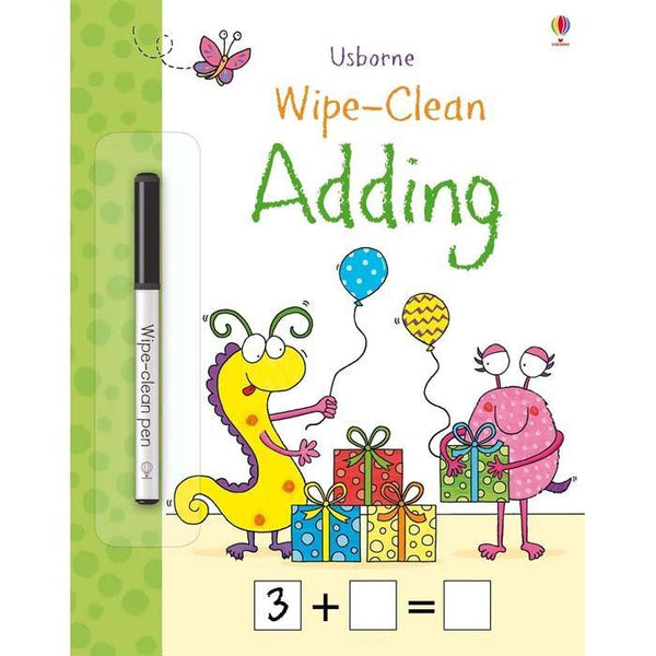 Usborne Wipe-clean Adding Usborne