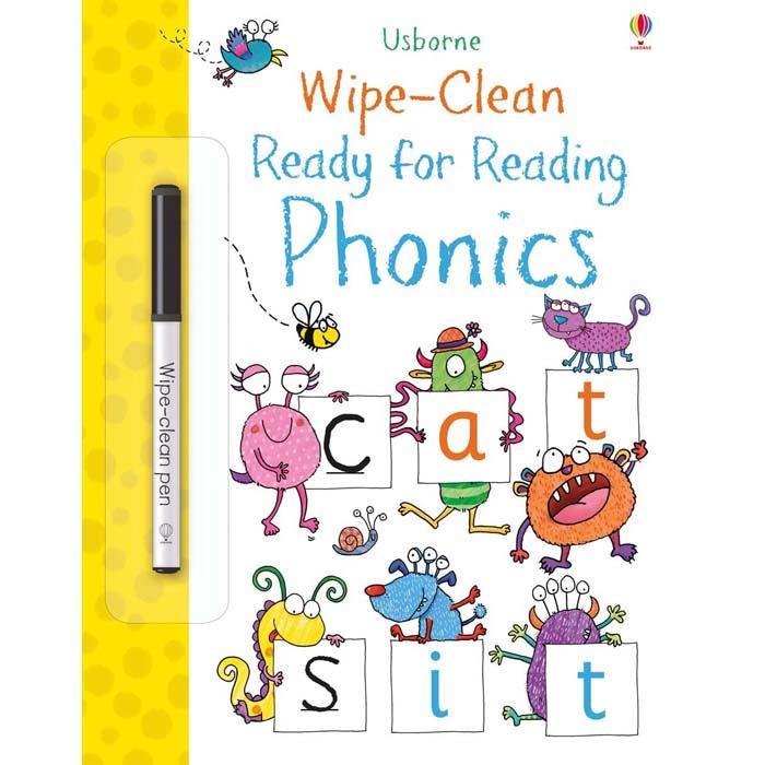 Usborne Wipe-clean Ready for reading phonics Usborne