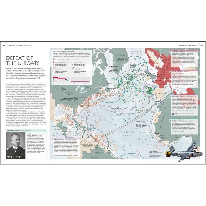 World War II Map by Map (Hardback) DK UK