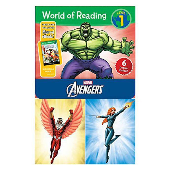 World of Reading Avengers Level 1 Collection (6 Books) Hachette US