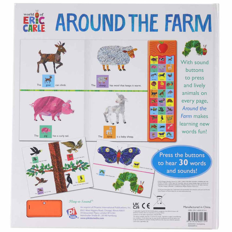World of Eric Carle - Around the Farm Sound Book (Hardback) Others